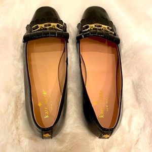 Kate Spade ♠️ Karen Loafers in black patent Size 6